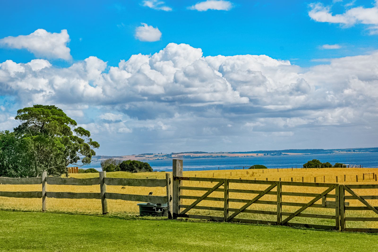 Rural acreage property with a paddock and timber fencing, typical of unsewered blocks around Wauchope